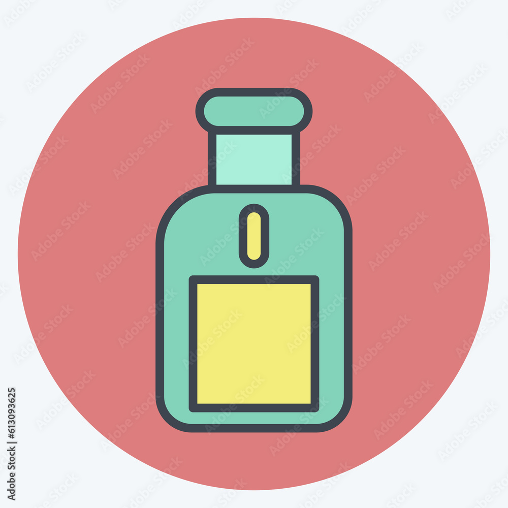 Icon Perfume. related to Eid Al Fitr symbol. islamic. ramadhan. simple illustration Icon Perfume. related to Eid Al Fitr symbol. islamic. ramadhan. simple illustration