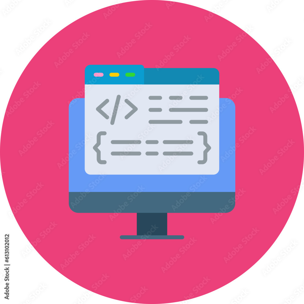 Web Development Icon Web Development Icon