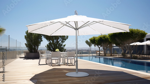 Parasol at Swimmingpool