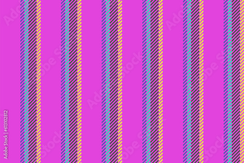 Fabric vector background of lines stripe vertical with a textile texture pattern seamless.
