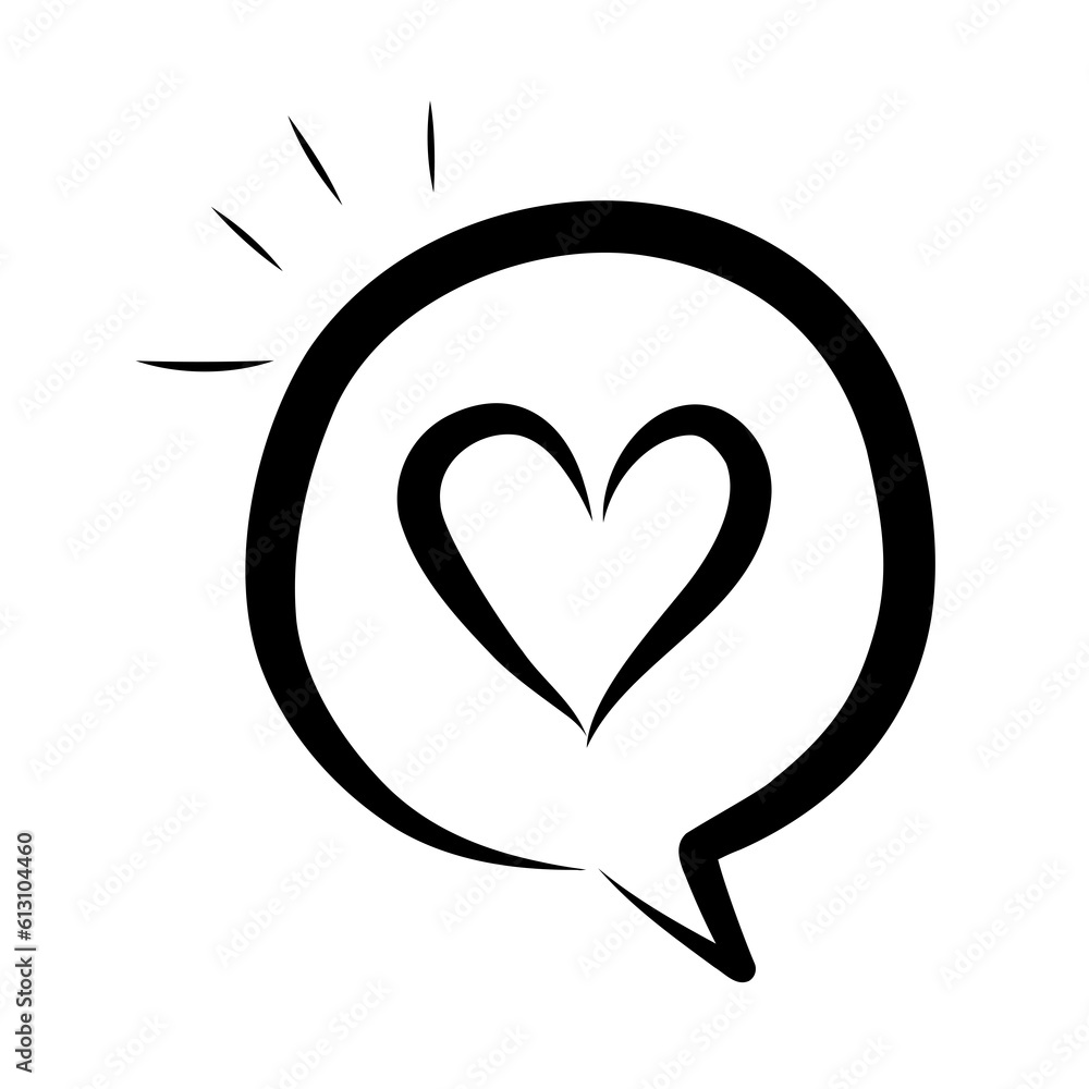Heart speech bubble love balloon graphic illustration PNG transparent background Heart speech bubble love balloon graphic illustration PNG transparent background