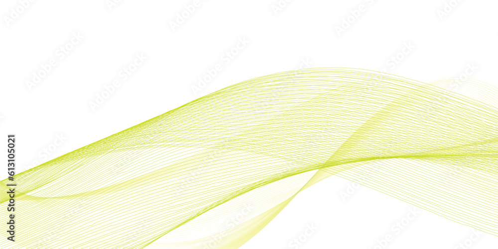White abstract background and yellow line wave White abstract background and yellow line wave