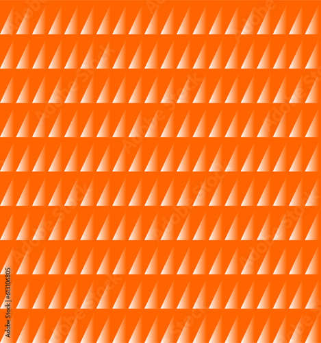 Seamless Geomatric vector background Pattern in orange