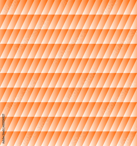 Seamless Geomatric vector background Pattern in orange