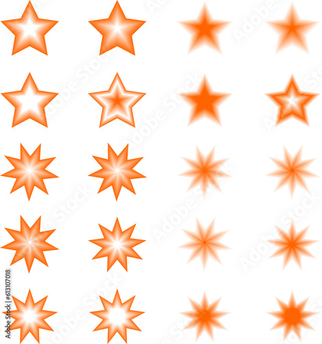 Seamless Geomatric vector background Pattern in orange