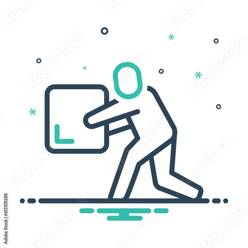 Mix icon for handling 