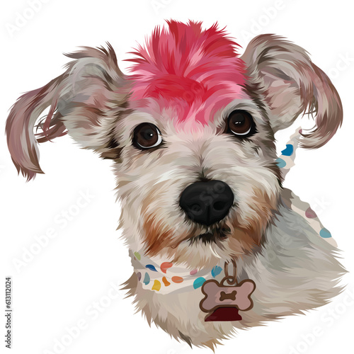 portrait of a dog
