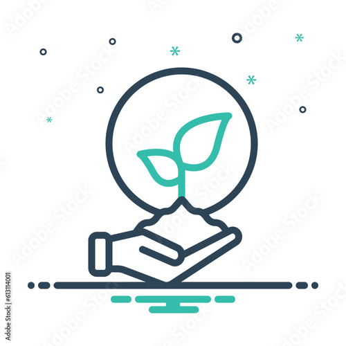 Mix icon for origin  