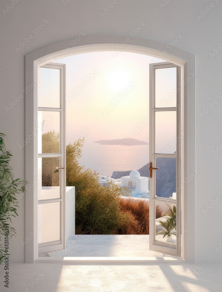 Obraz premium Christmas candle Lantern in winter garden, snowy evening landscape. christmas holiday background. atmosphere festive winter still life. Created with Generative AI technology.