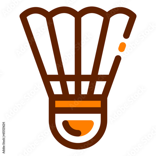 Shuttlecock Mixed Icon