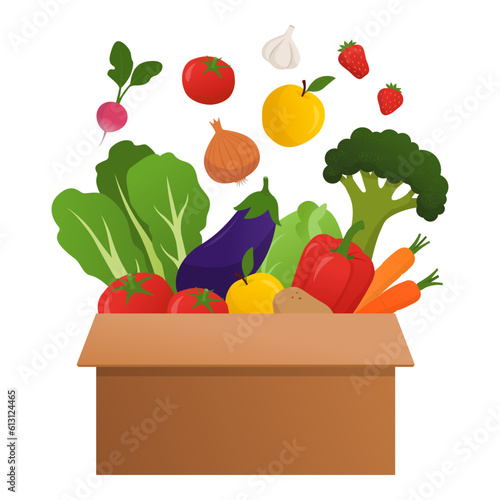 Fresh fruits and vegetables delivery