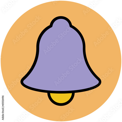 Premium flat rounded icon of music 