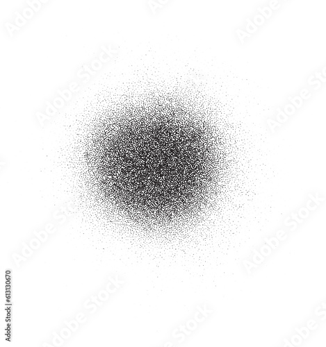 Obraz na płótnie Spray circle gradient noise