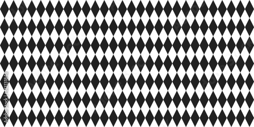 harlequin seamless pattern. rhombus background vector photo