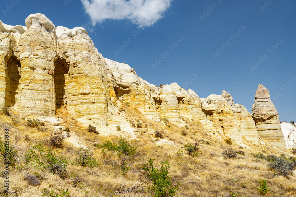 Awesome landscape of the Pigeon valley in Cappadocia, Turkey Awesome landscape of the Pigeon valley in Cappadocia, Turkey