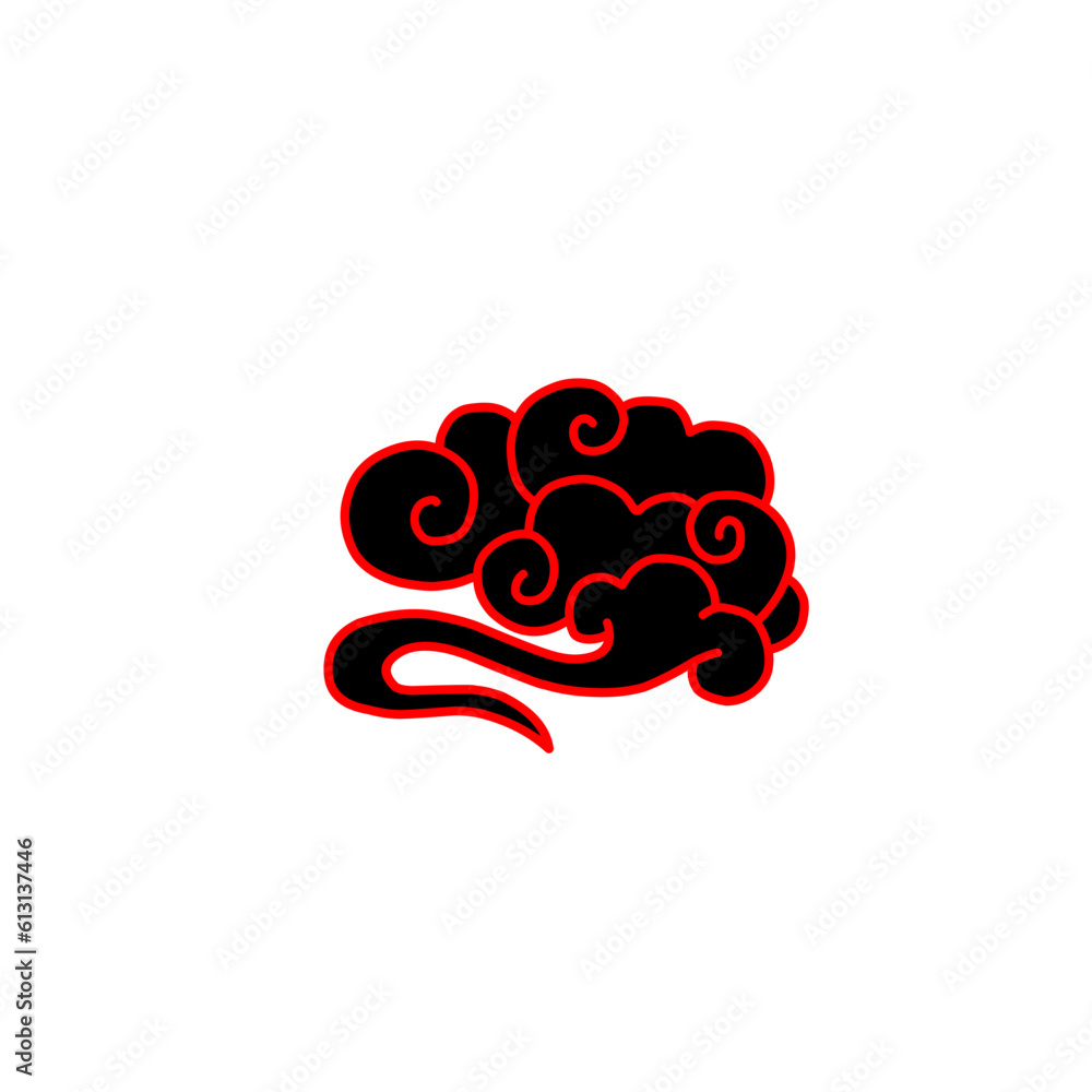 Black Clouds in Chinese style Black Clouds in Chinese style