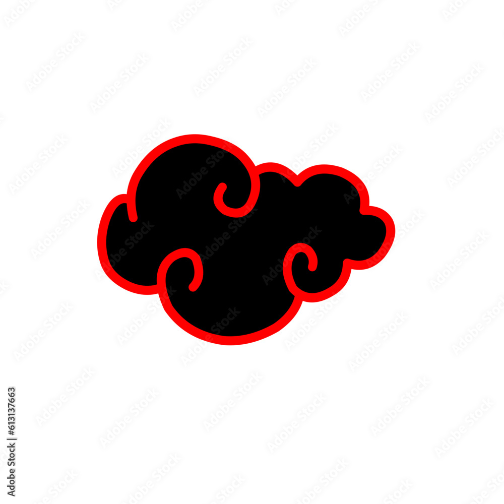 Black Clouds in Chinese style Black Clouds in Chinese style