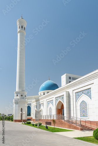 Awesome view of Minor Mosque in Tashkent, Uzbekistan