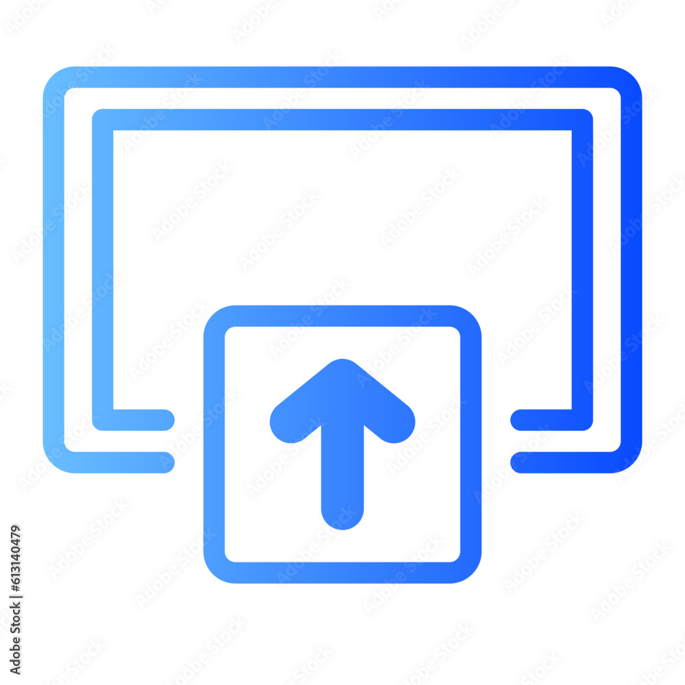 upload gradient icon upload gradient icon