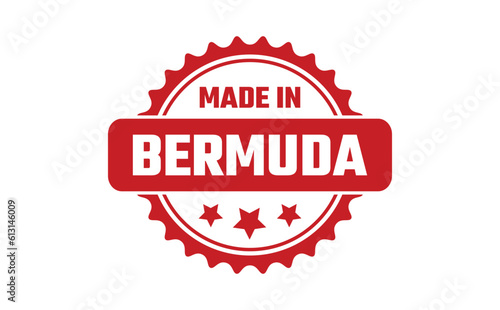 Made In Bermuda Rubber Stamp