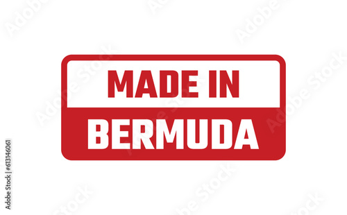 Made In Bermuda Rubber Stamp