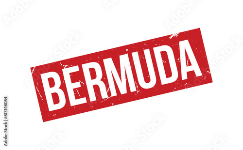 Bermuda Rubber Stamp Seal Vector