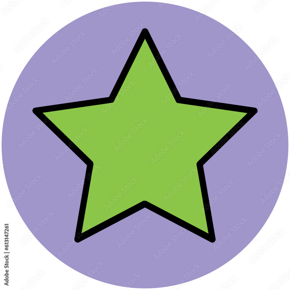 An eye catchy flat icon of partly cloudy 