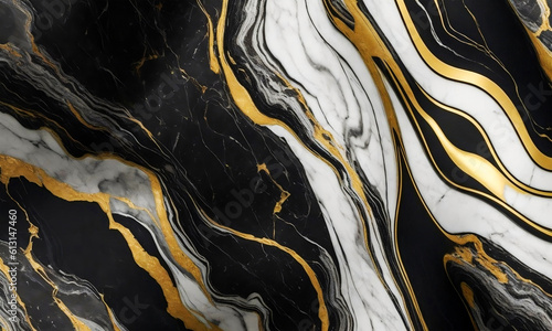  marble stone background. Graphite grain gold and silver. Fine texture geological wallpaper Generative Ai