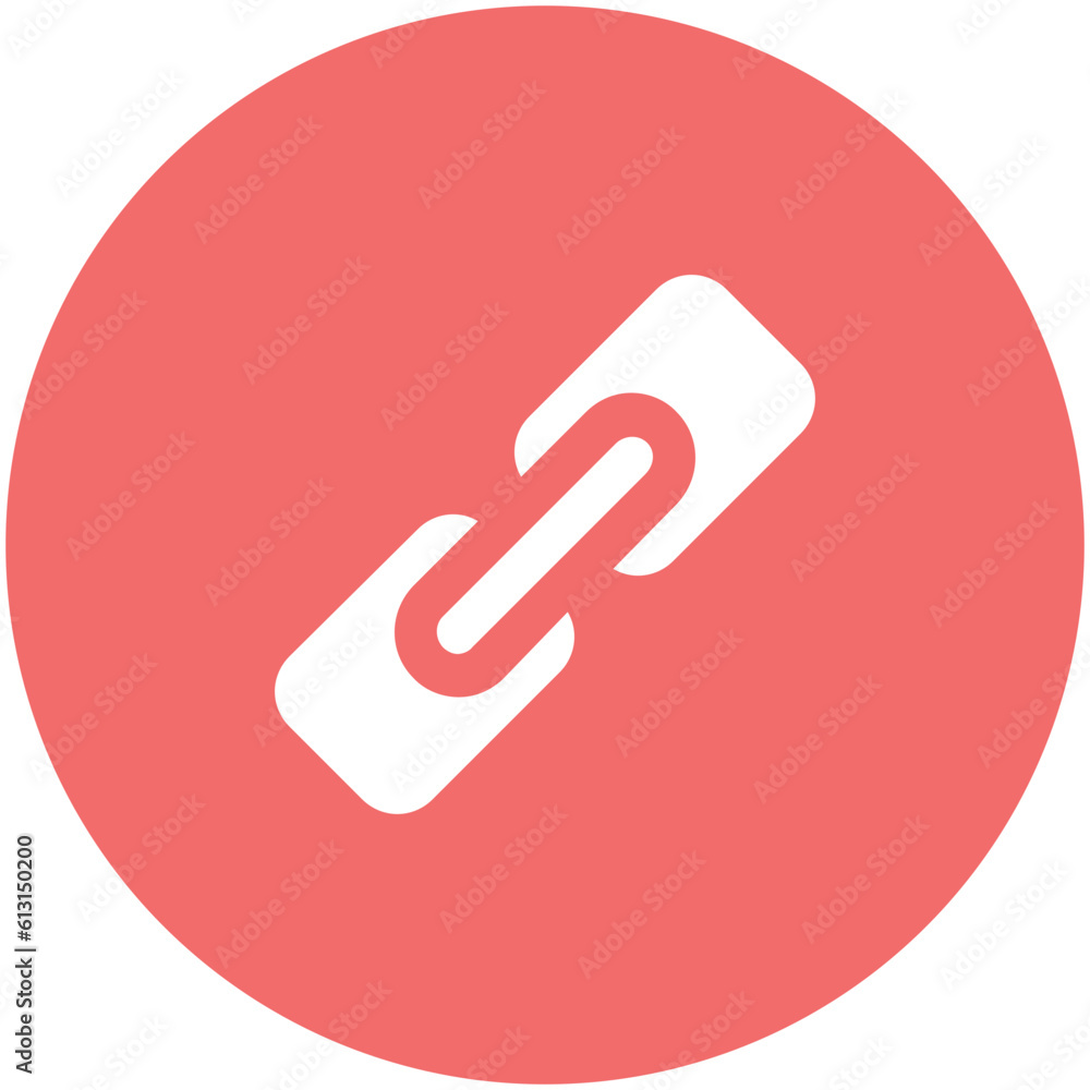 Link building flat icon of linkage
Link building flat icon of linkage