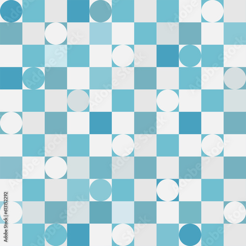 Geometric seamless simple pattern. A pattern of geometric shapes.