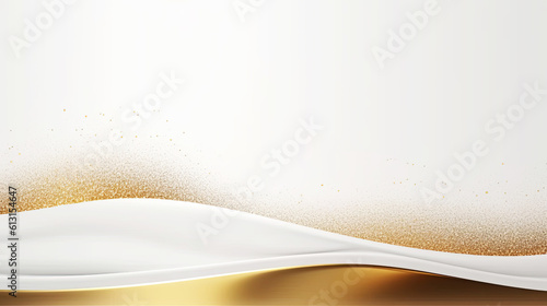 white and gold abstract lux...