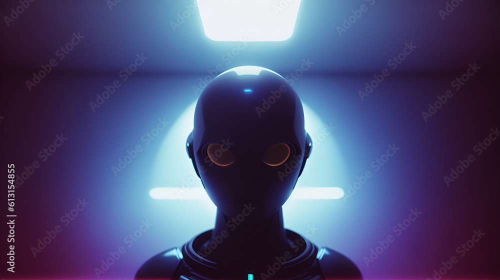 3d render of alien interview 3d render of alien interview