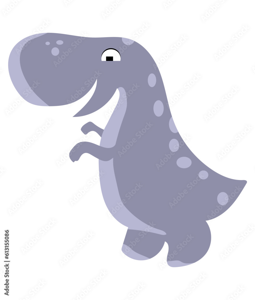 Naklejka premium Colorful Dinosaurs Vector, Elements and Symbol 