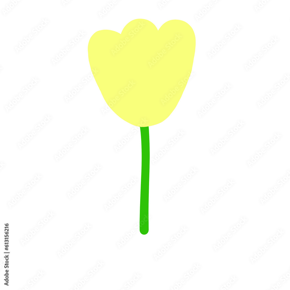 Yellow tulip Yellow tulip