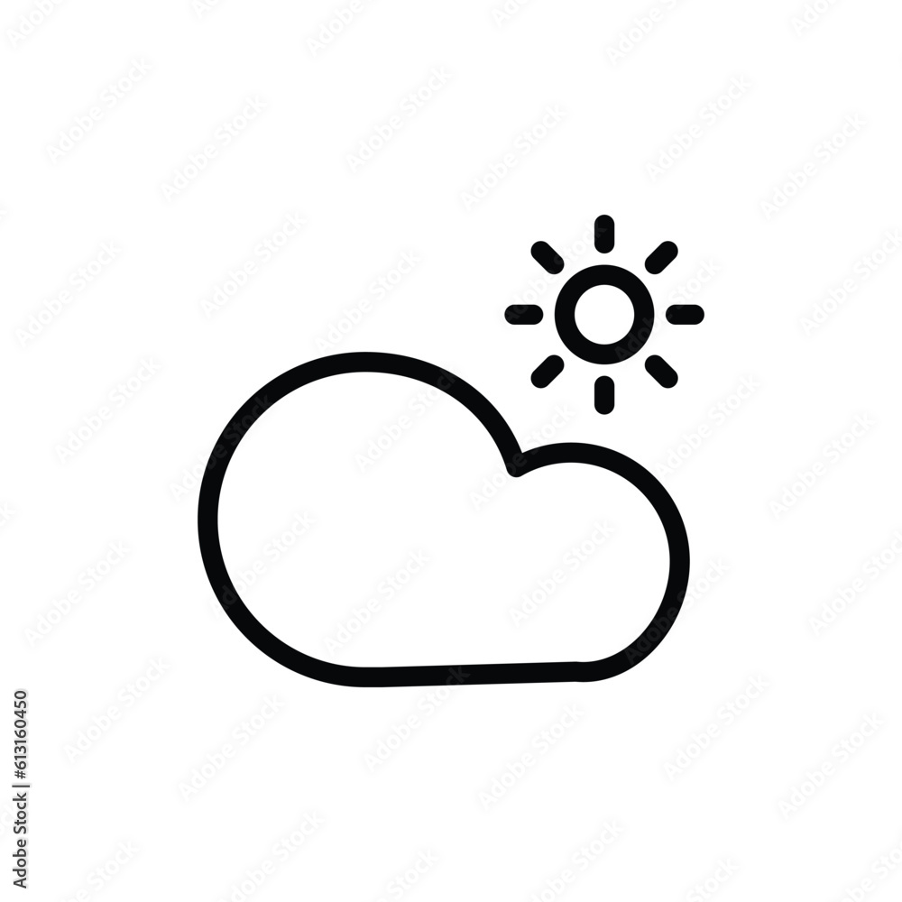Cloud icon set isolated on white background. Weather icon include thunder, wind, sun, moon, rain, rainbow, etc symbol. Cloud icon outline design. Perfect for website or design graphic. Cloud icon set isolated on white background. Weather icon include thunder, wind, sun, moon, rain, rainbow, etc symbol. Cloud icon outline design. Perfect for website or design graphic.