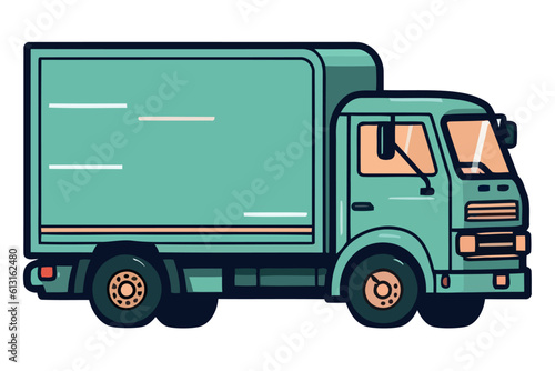 Truck design illustration
