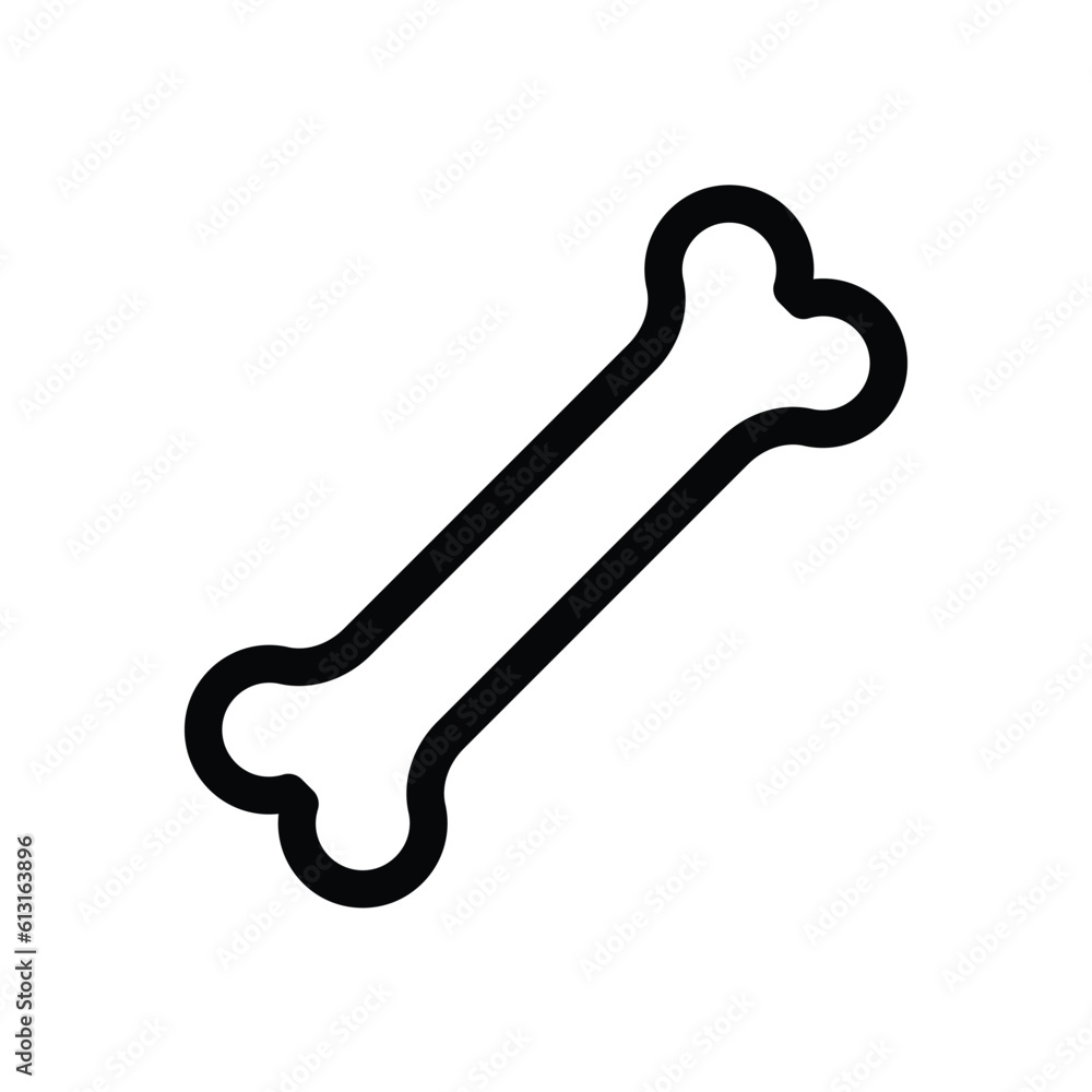 Bone Thin line icon - Medical Health - EDITABLE STROKE - EPS Vector Bone Thin line icon - Medical Health - EDITABLE STROKE - EPS Vector