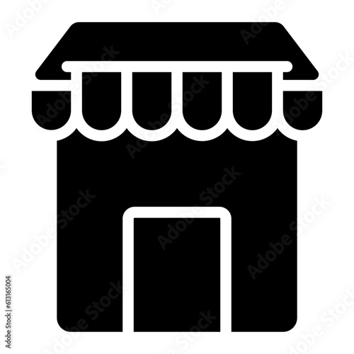 marketplace glyph icon