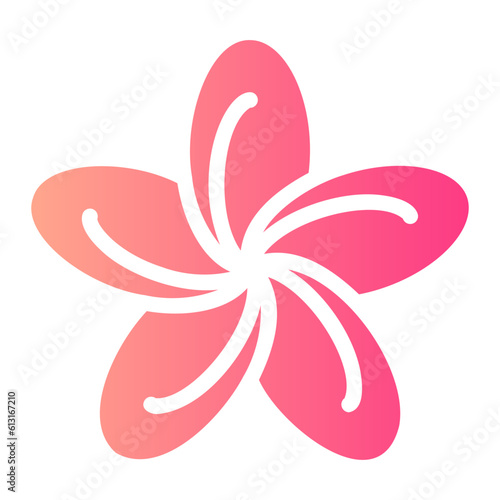 plumeria gradient icon