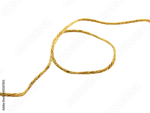 rope isolated on white background.