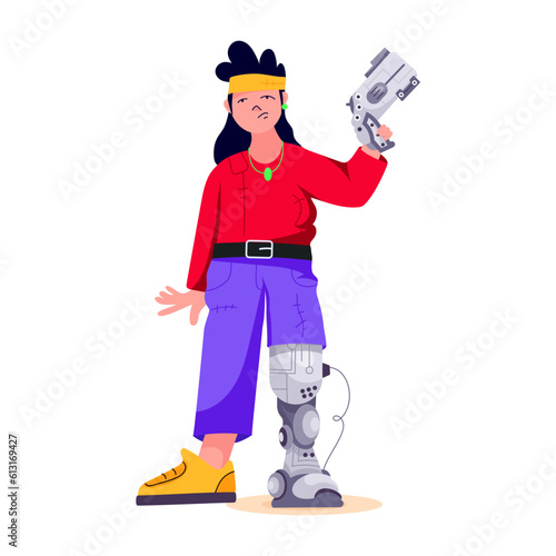 Robot Gun