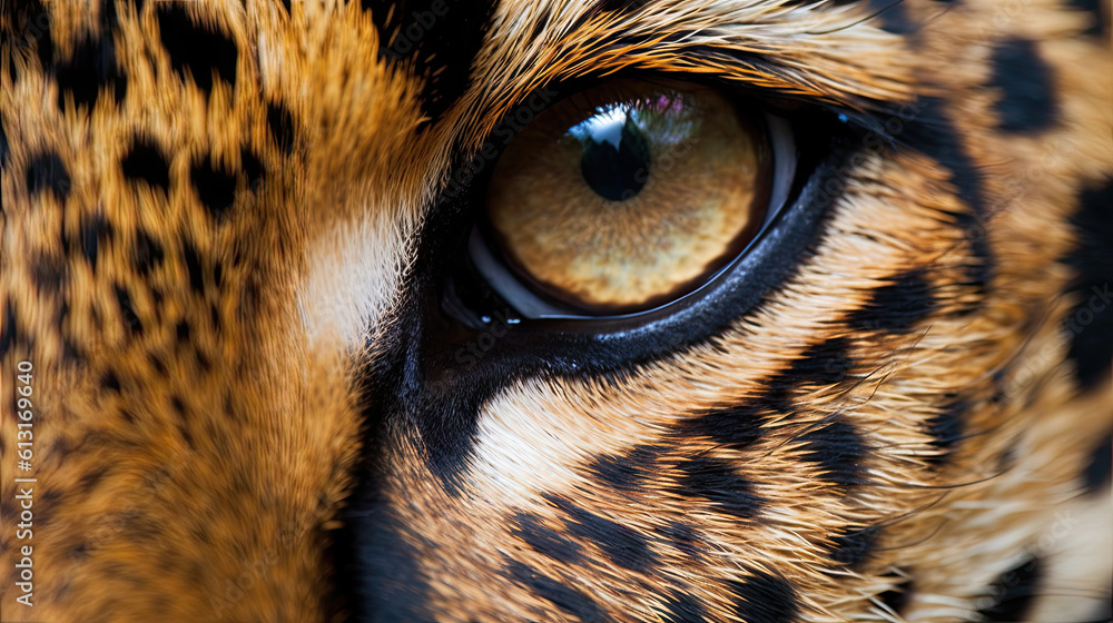 Close up of a tiger eye