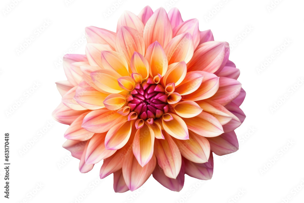 Elegant Blossom: Rose Flower Isolated on Transparent Background Generative AI