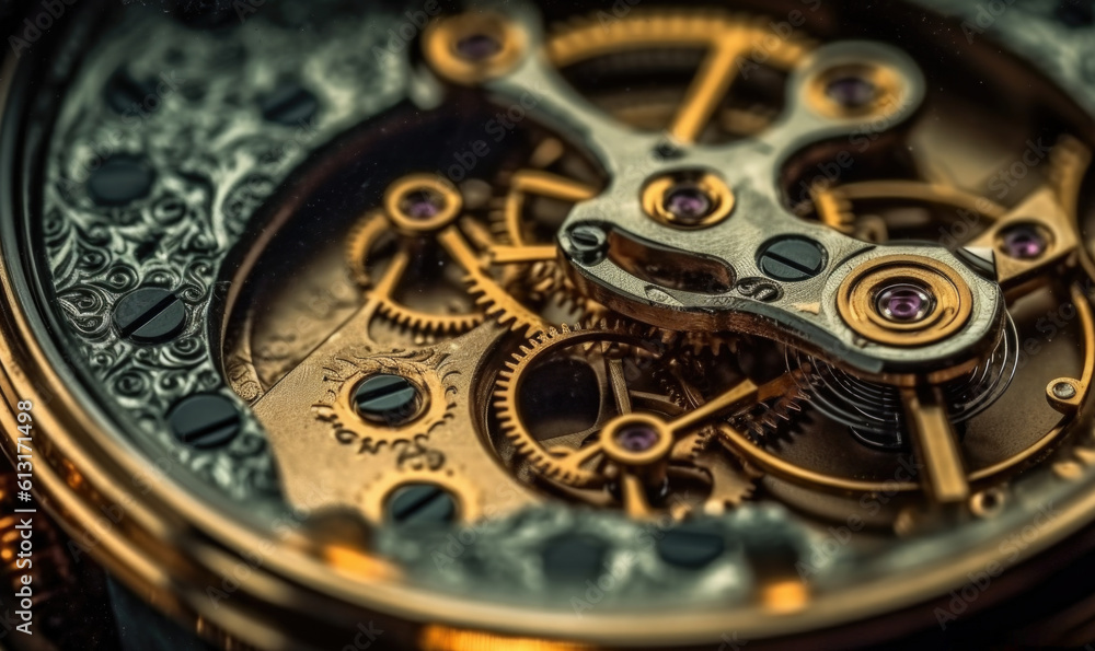 Design and luxury watches, Gears, screws and internal watch mechanisms.
Generative AI Design and luxury watches, Gears, screws and internal watch mechanisms.
Generative AI