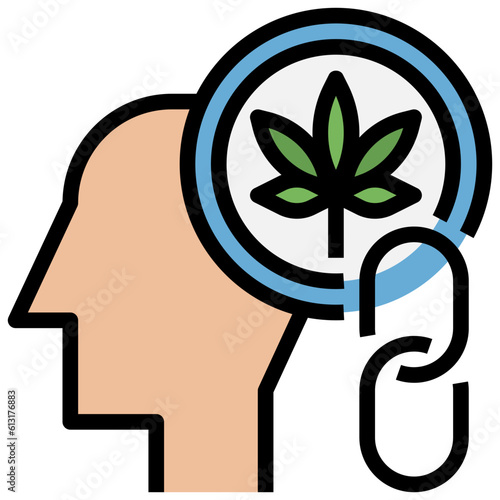 mental line icon,linear,outline,graphic,illustration