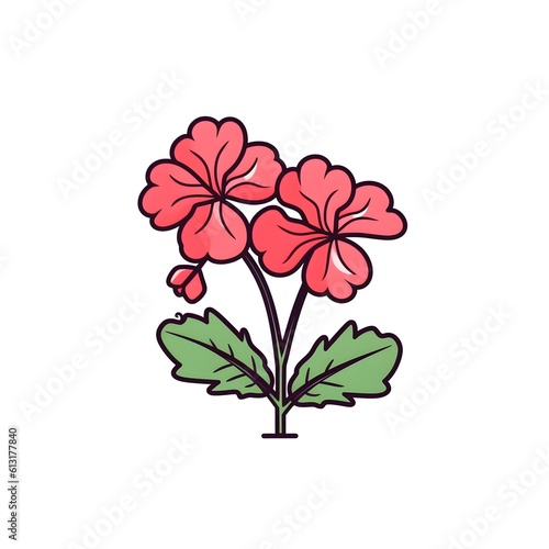 Wallpaper Mural Gorgeous Geranium Stunning  Geranium Blossom Torontodigital.ca