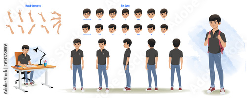 Boost your animations with detailed character model sheets. Includes business man and woman sheets with lips sync, hand gestures, and turnarounds. Enhance your storytelling effortlessly.
