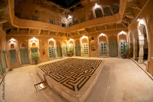India Rajasthan Mandawa Vivaana, architectural details