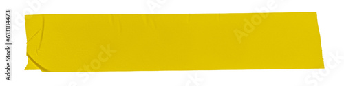 Yellow plastic stripe overlay with tranpsarent background
