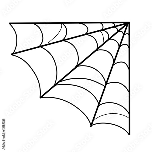 Spider web clipart 
